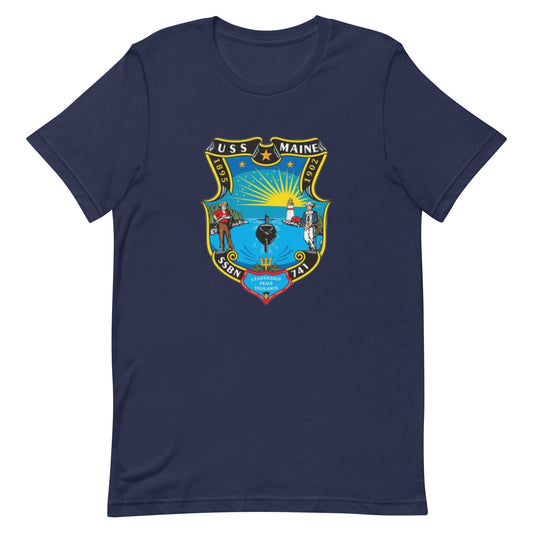 U.S.S. Maine NAVY Tribute Series T-Shirt