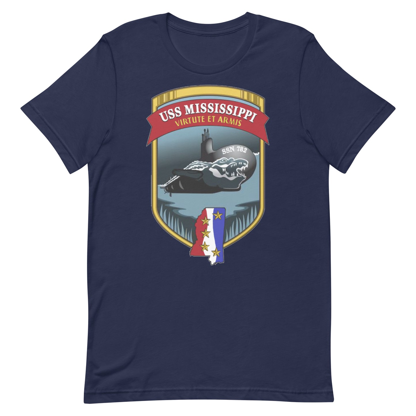 U.S.S. Mississippi NAVY Tribute Series T-Shirt