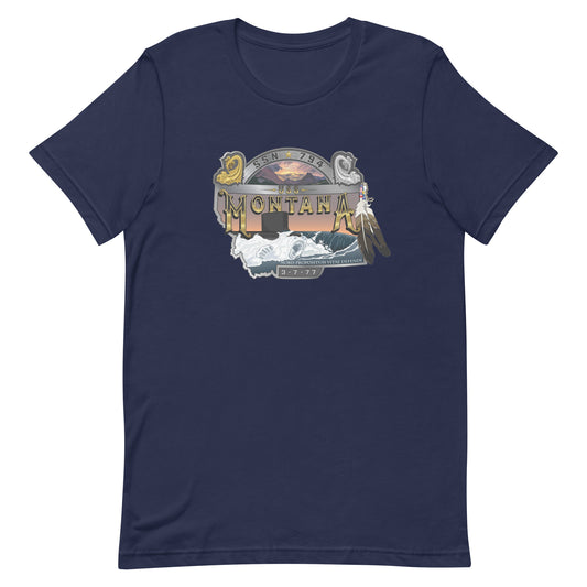 U.S.S. Montana NAVY Tribute Series T-Shirt