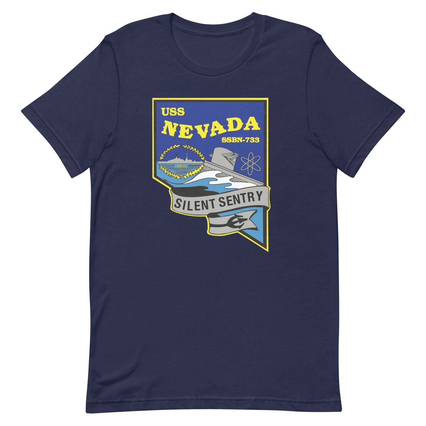 U.S.S. Nevada NAVY Tribute Series T-Shirt