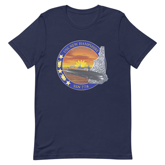 U.S.S. New Hampshire NAVY Tribute Series T-Shirt