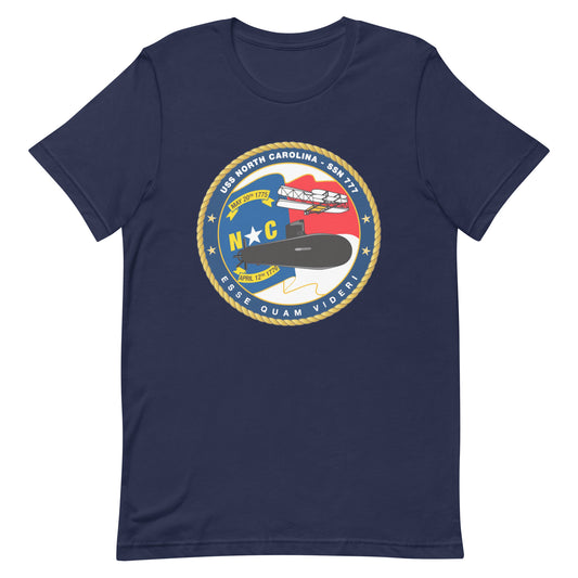 U.S.S. North Carolina NAVY Tribute Series T-Shirt