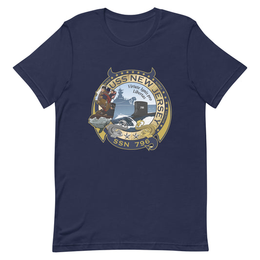 U.S.S. New Jersey NAVY Tribute Series T-Shirt