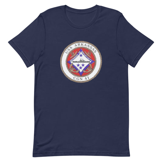 U.S.S. Arkansas NAVY Tribute Series T-Shirt