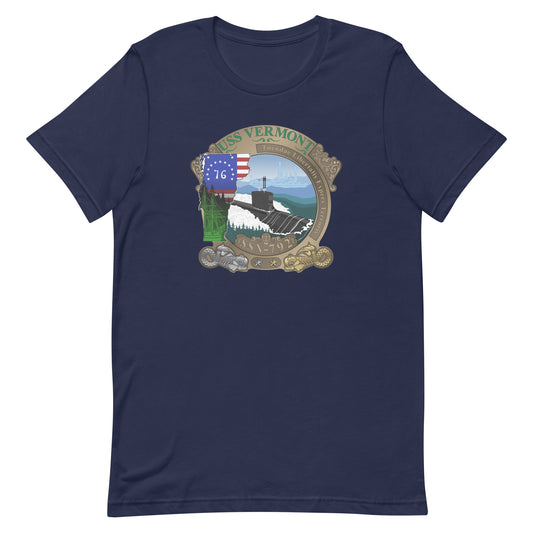 U.S.S. Vermont NAVY Tribute Series T-Shirt