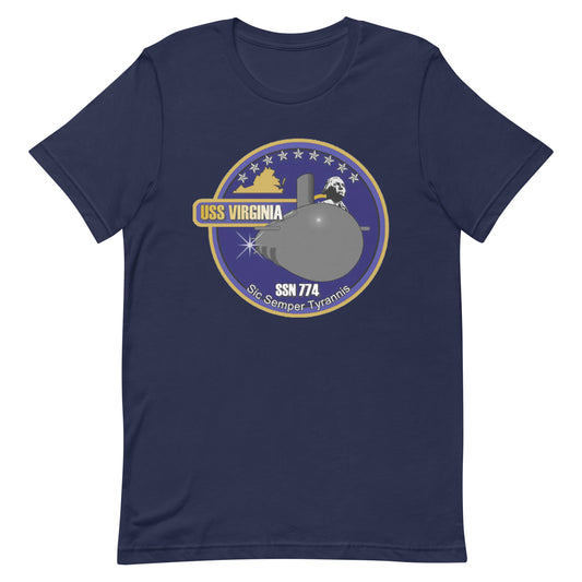 U.S.S. Virigina NAVY Tribute Series T-Shirt