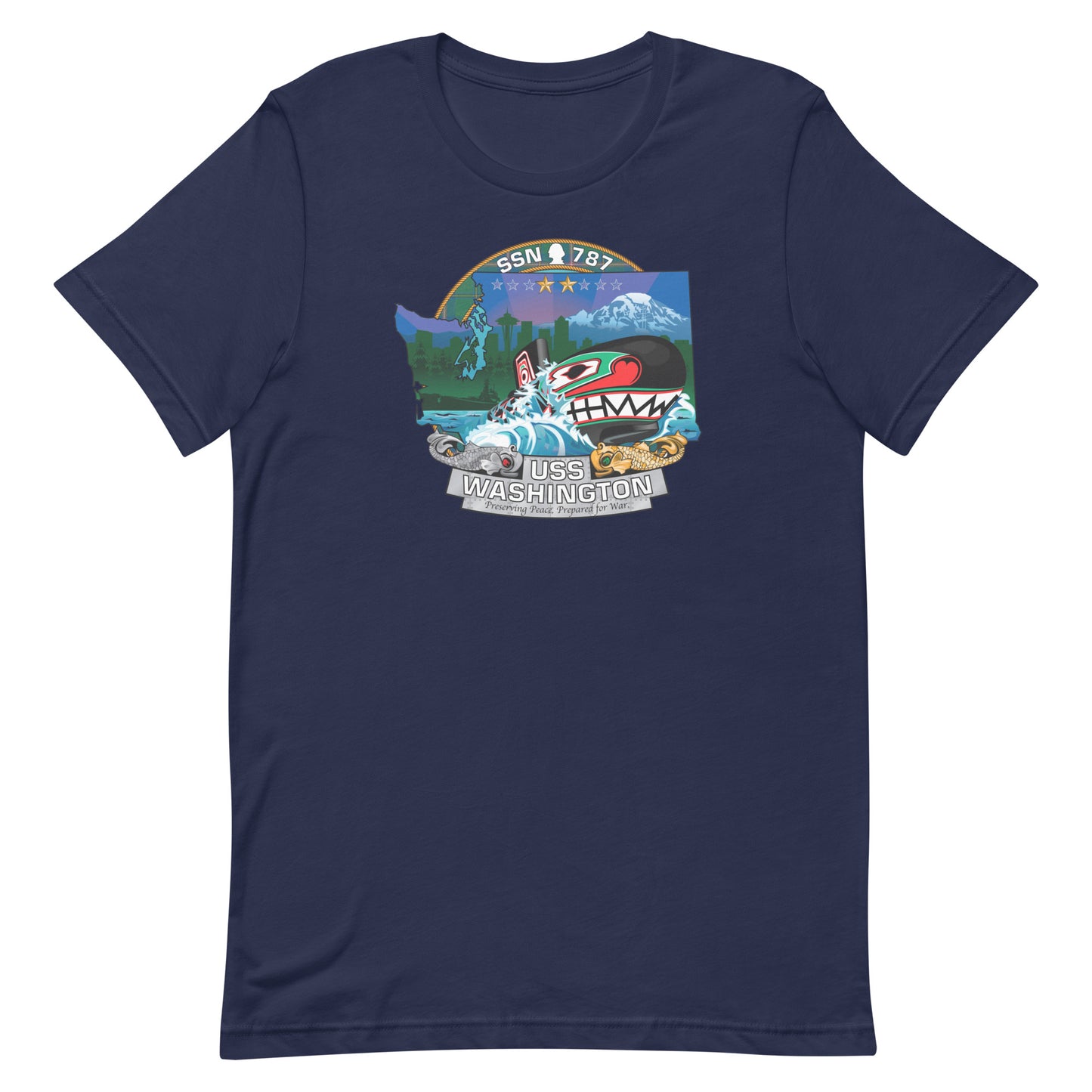 U.S.S. Washington NAVY Tribute Series T-Shirt
