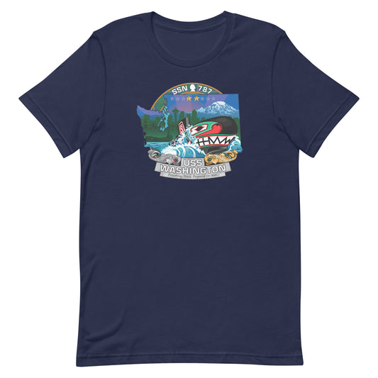 U.S.S. Washington NAVY Tribute Series T-Shirt