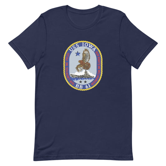 U.S.S. Iowa NAVY Tribute Series T-Shirt