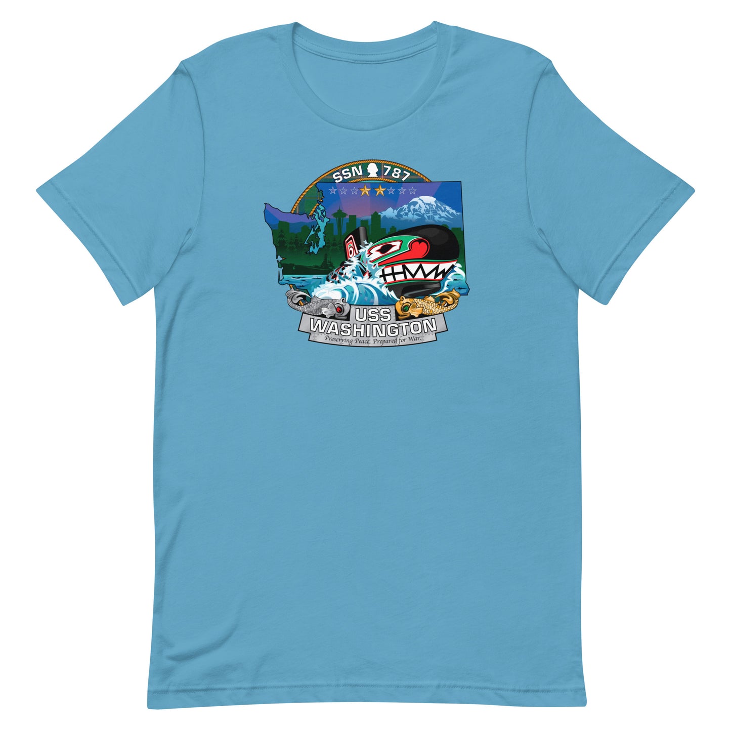 U.S.S. Washington NAVY Tribute Series T-Shirt