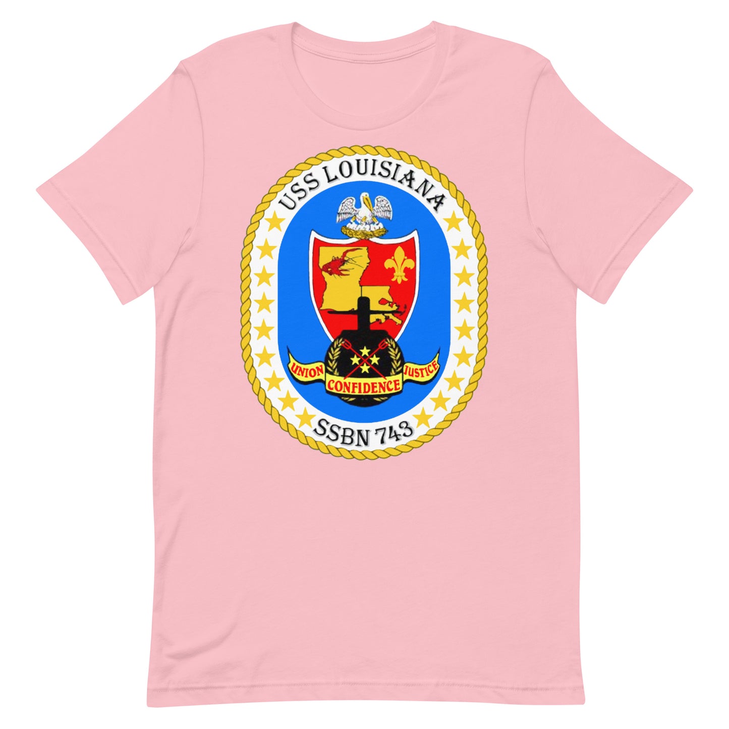 U.S.S. Louisiana NAVY Tribute Series T-Shirt