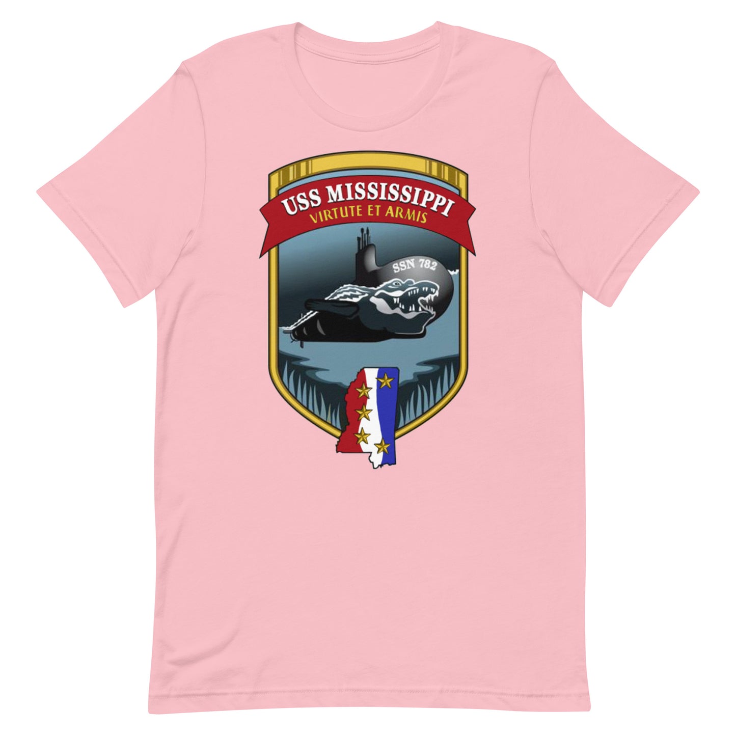 U.S.S. Mississippi NAVY Tribute Series T-Shirt
