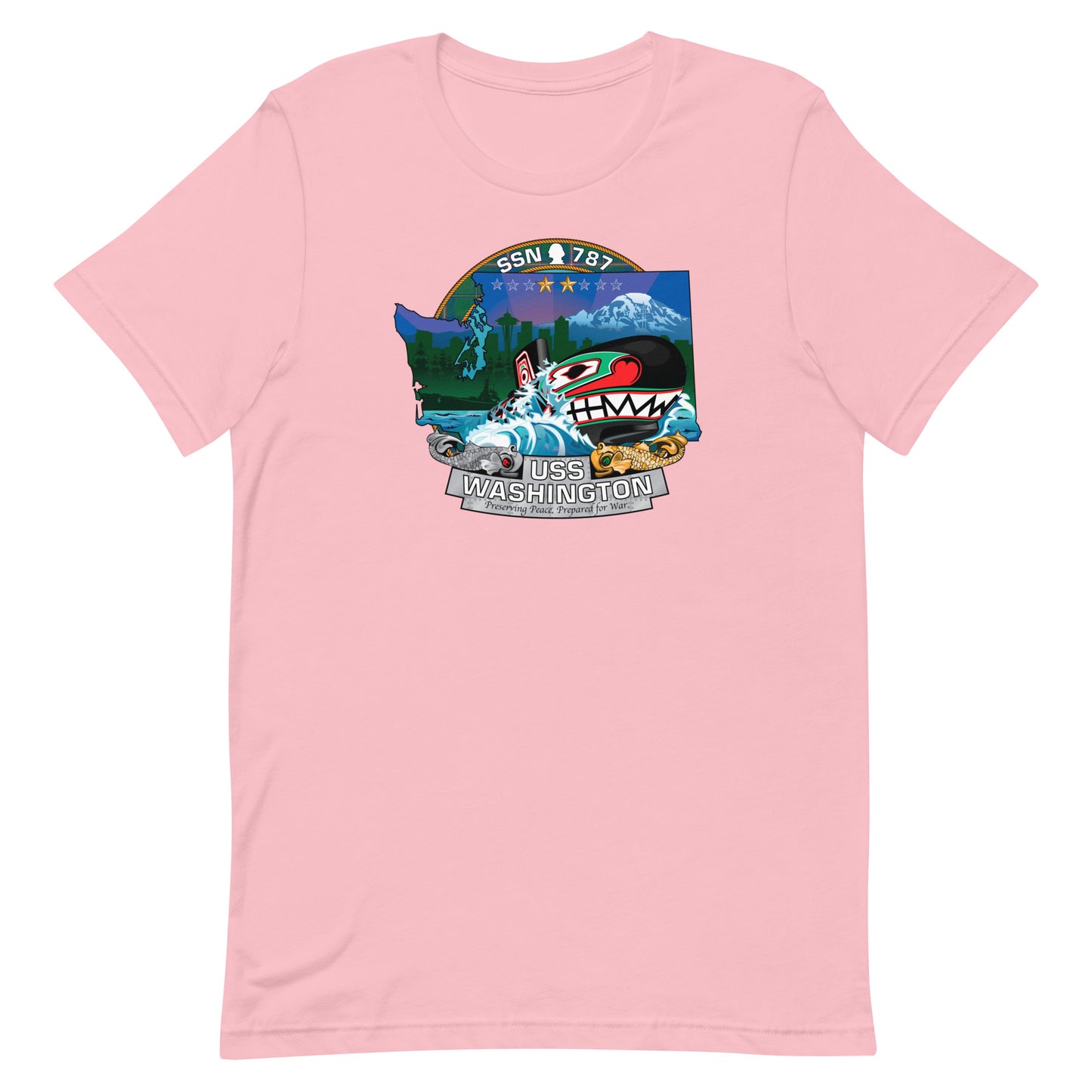U.S.S. Washington NAVY Tribute Series T-Shirt