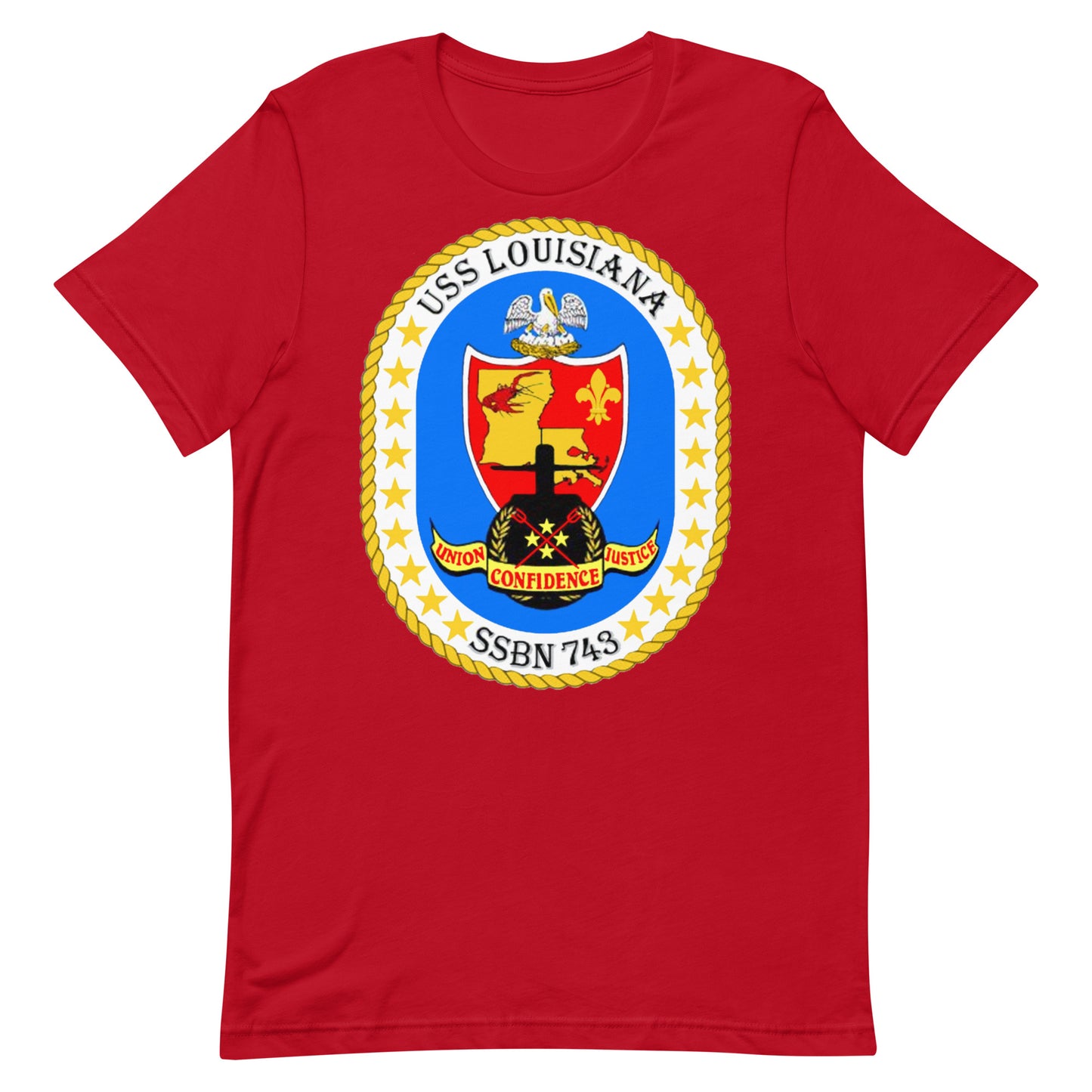 U.S.S. Louisiana NAVY Tribute Series T-Shirt