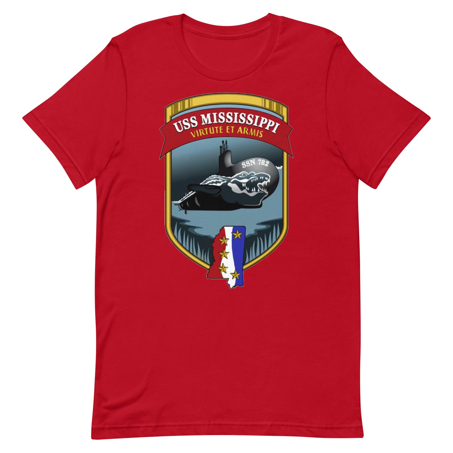 U.S.S. Mississippi NAVY Tribute Series T-Shirt