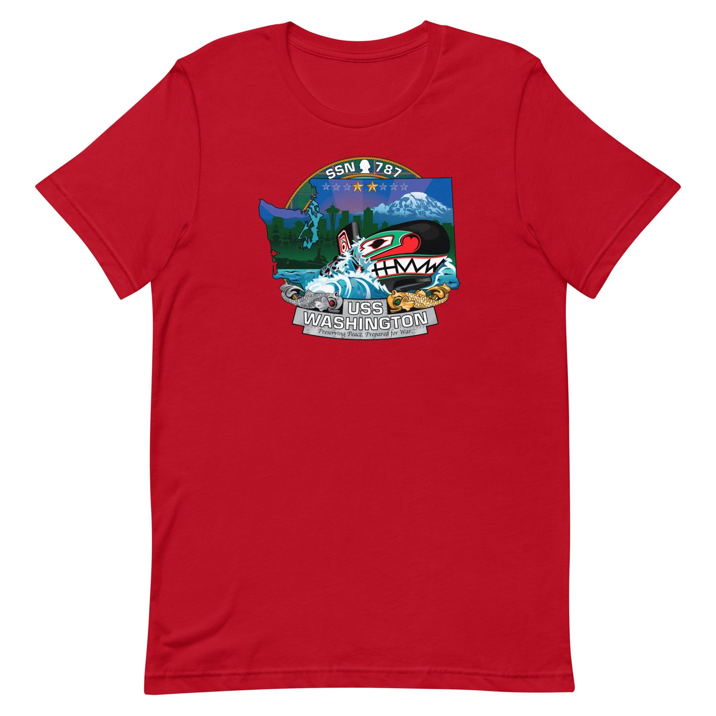 U.S.S. Washington NAVY Tribute Series T-Shirt