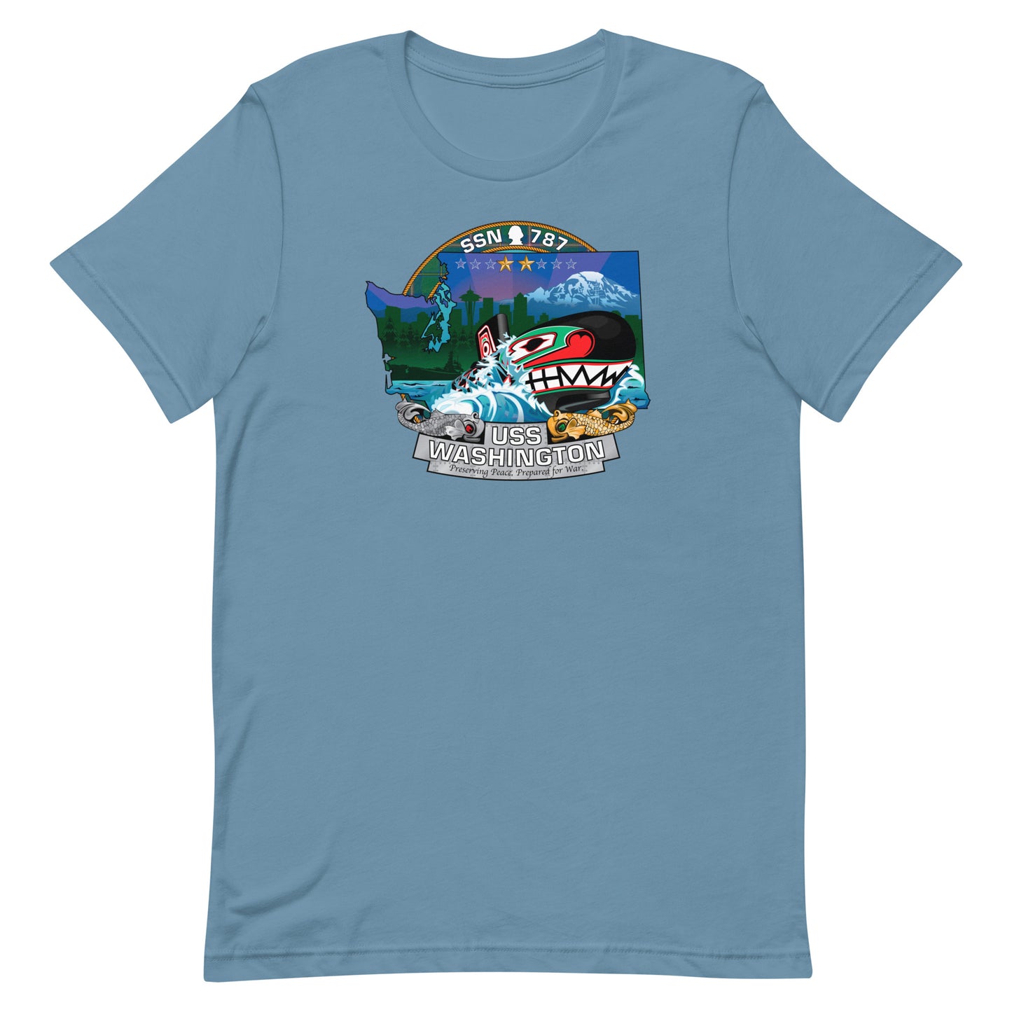 U.S.S. Washington NAVY Tribute Series T-Shirt