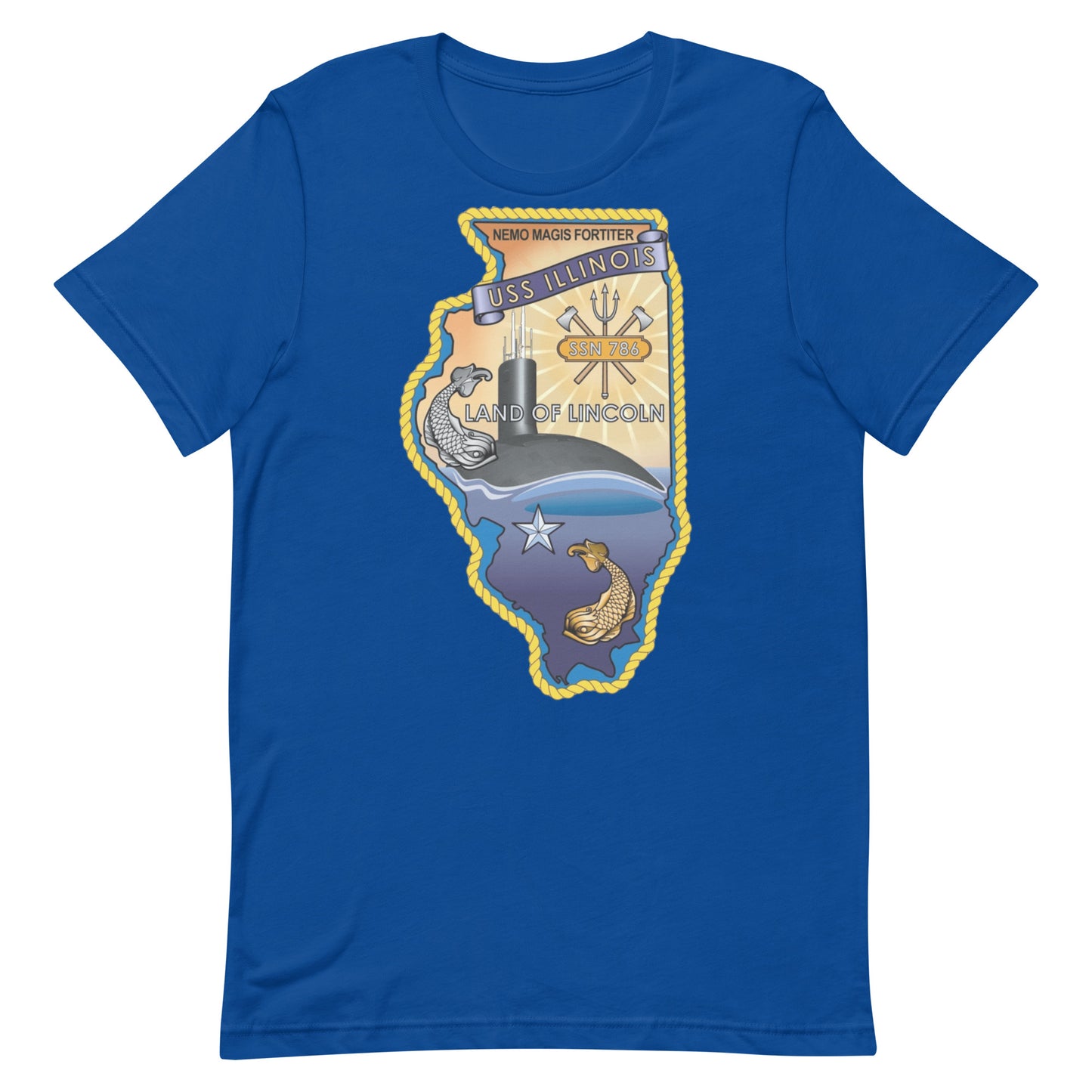 U.S.S. Illinois NAVY Tribute Series T-Shirt