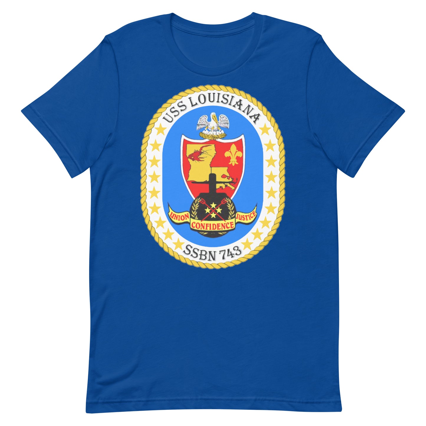 U.S.S. Louisiana NAVY Tribute Series T-Shirt