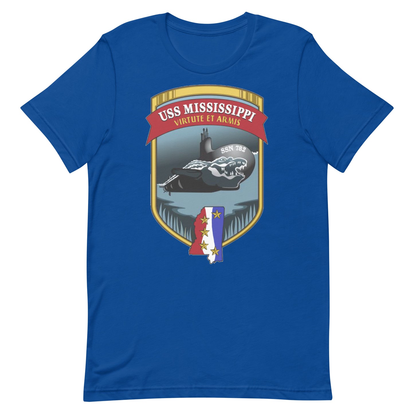 U.S.S. Mississippi NAVY Tribute Series T-Shirt