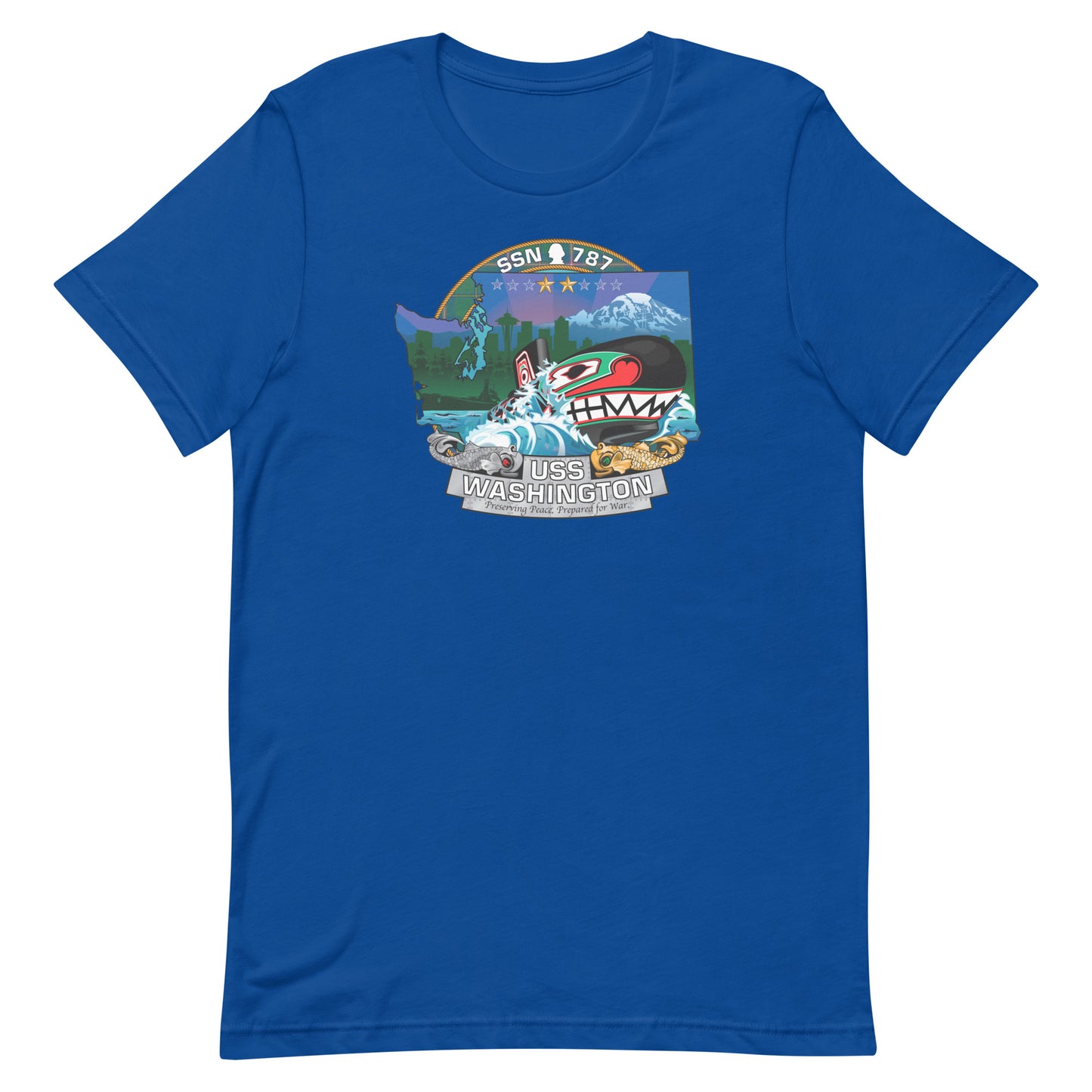 U.S.S. Washington NAVY Tribute Series T-Shirt