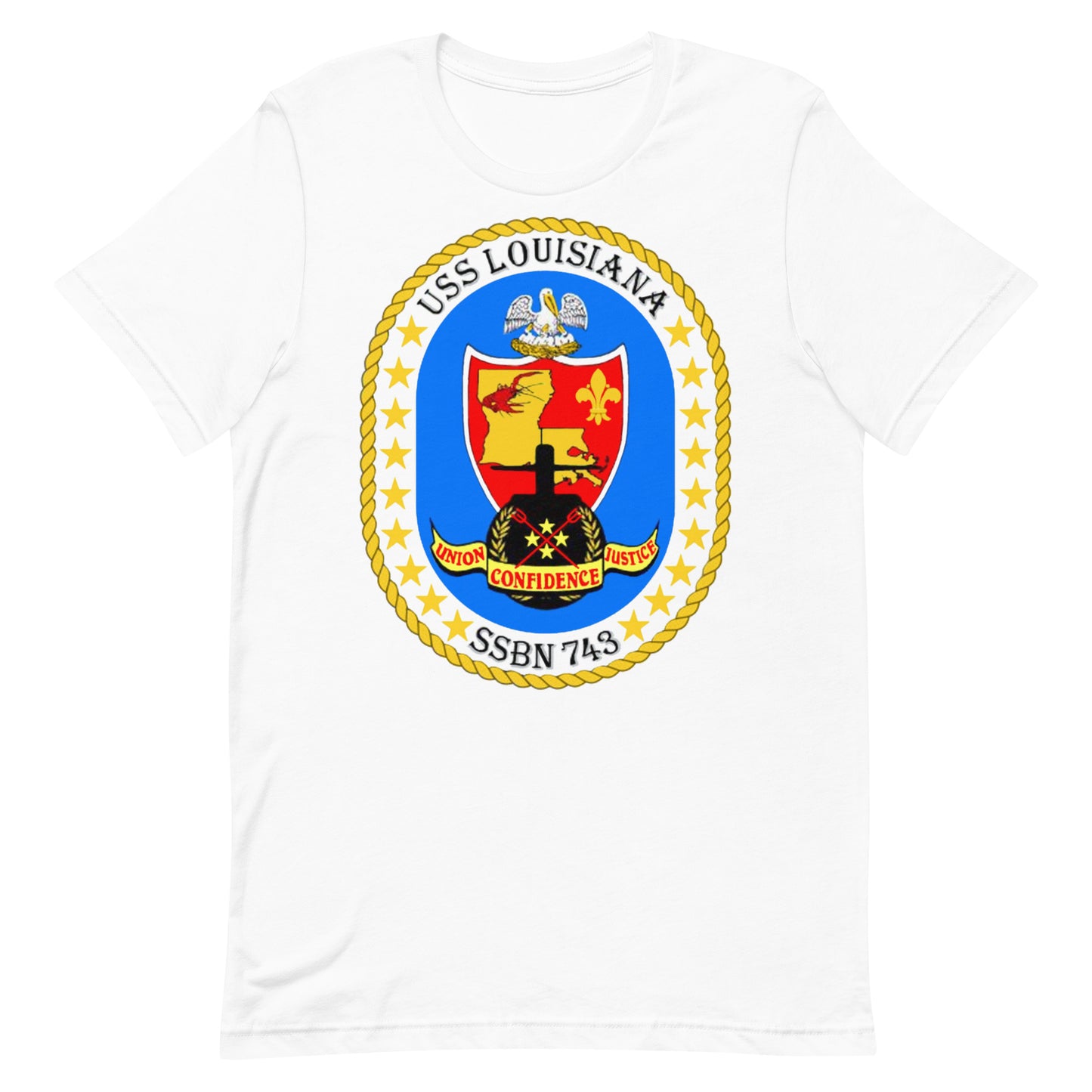 U.S.S. Louisiana NAVY Tribute Series T-Shirt