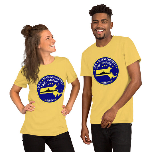 U.S.S. Massachusetts NAVY Tribute Series T-Shirt