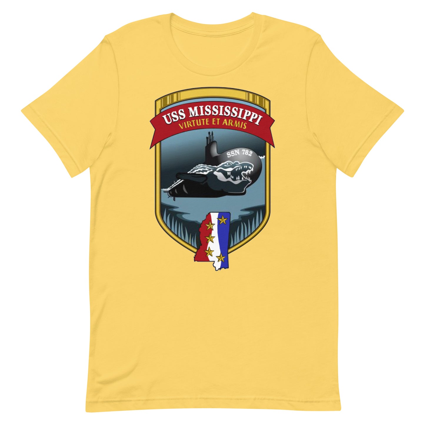 U.S.S. Mississippi NAVY Tribute Series T-Shirt