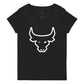 An Eco-Friendly V-neck T-shirt With Logo