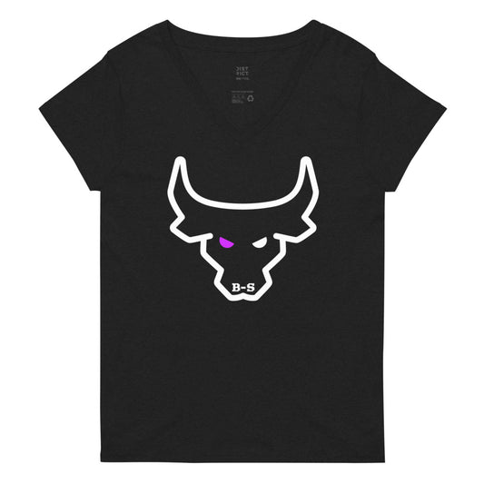 An Eco-Friendly V-neck T-shirt With Logo
